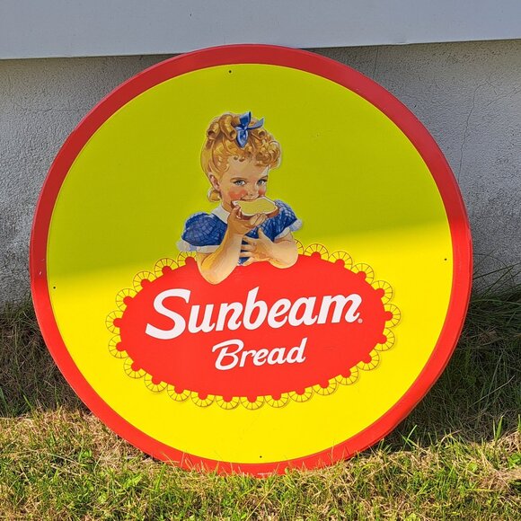 Sunbeam Bread Large Advertising Sign - Picture 8 of 11